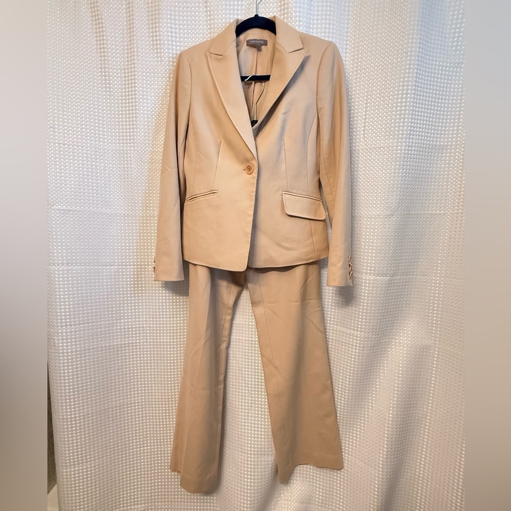 Ann Taylor Tan Pantsuit